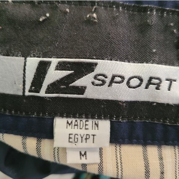 Vintage 80s IZ Sport Lightweight Jacket Men's Medium Blokecore Retro Minimalist - Picture 6 of 10